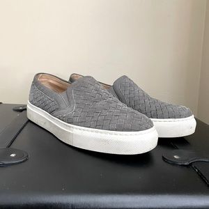 M. Gemi The Cerchio Sneaker in Gray Nubuck, size 38